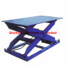Stationary hydraulic lift table SJG1-0.97 with single fork