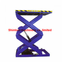Fixed snorkels lift table SJG0.8-1.2 with double cross
