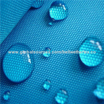 PA/PU coated waterproof polyester Oxford fabric
