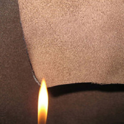 British Standard Anti-fire Suede Furniture Fabric, Made of 100% Polyester