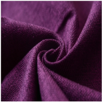 2017 Hot Sale Purple Linen Furniture Fabric
