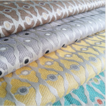 Geometric Jacquard Woven Drapery Sofa Fabric