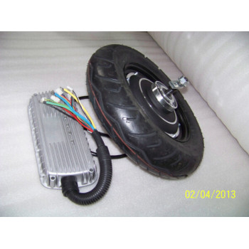 DC motorcycle motor with doulbe Shaft, 48V1500W