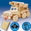 3D DIY puzzle Missile Truck