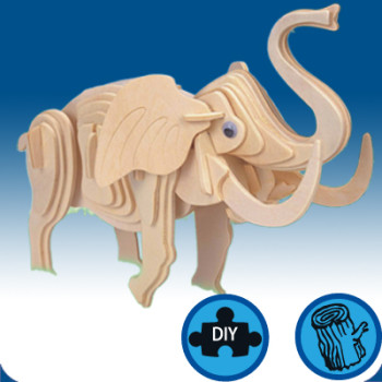Animals Wooden Toy Elephant