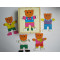 plywood bear jigsaw puzzle game children's toy