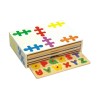 wooden puzzle set