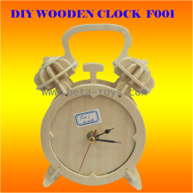 3D DIY wooden clock