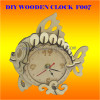 wood lovely clock