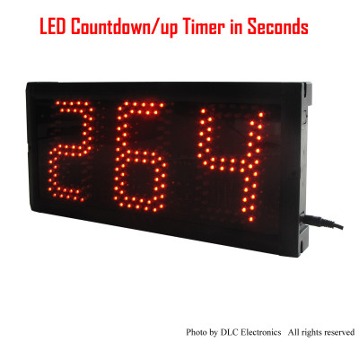 LED Timing Clock LED Countdown/up Timer LED Seconds Timing Clock