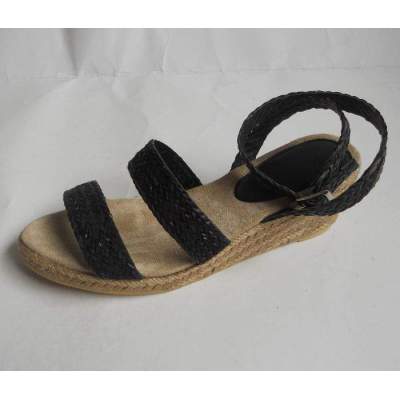 women sexy low heel wedge shoes espadrilles shoes