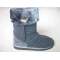 fashion woven half boot snow boots