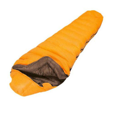 Goose down cold weather camping trekking mummy sleeping bags