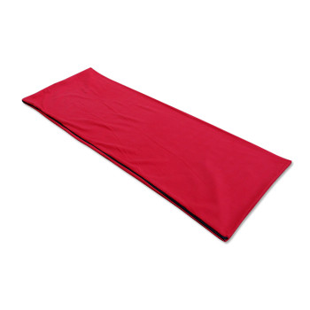Summer envelope blanket single side fleece sleeping bag