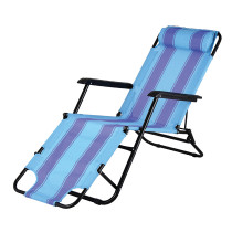 Adult camping folding leisure beach chair chaise longue