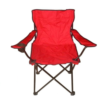 Red 600x300D fabric foldable beach chairs
