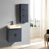 New style floating bathroom tower MDF cabinet