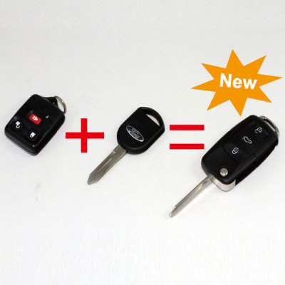 Ford Remote 3 Button Key(Chip Not Include)