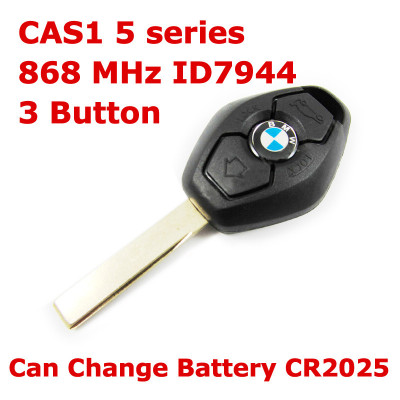 BMW CAS2 5 Series 3 Button Remote Key ID7944 868MHz