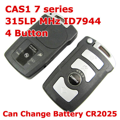 BMW CAS1 7 Series 4 Button Remote Key ID7944-315LP MHz