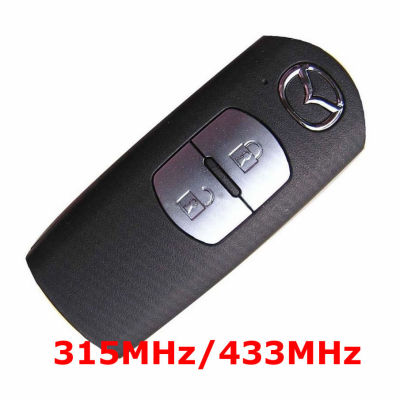 Mazda 2 Button Smart Key 315MHz and 433MHz Optional