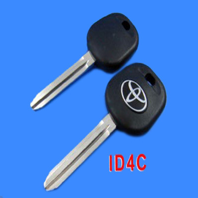 Toyota Transponder Key ID4C (with Silver Brand)
