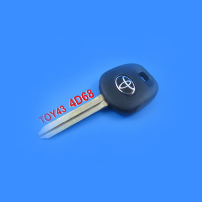 Toyota Transponder Key ID4D68 TOY43