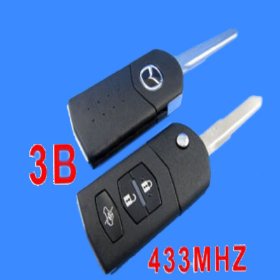 Citroen Remote Key 3 Button ( without Groove)