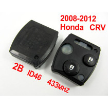 2008-2012 Honda CRV 2 Button Remote Control 433MHZ With ID46 Chip (original)
