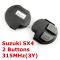 Suzuki SX4 2 Buttons Romote Key 315MHz(3Y)