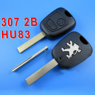 Peugeot Remote Key 2 Button (307 with Groove)