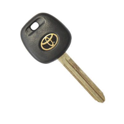 2010-2011 Toyota G Chip Transponder Key with Metal Logo