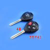 Toyota Remote Key 4 Button (Band Red Button)