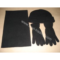 Glove,hat scarf set