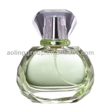 perfume bottle, glass bottle