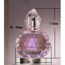 fancy glass perfume bottle