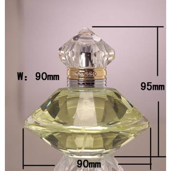 crystal perfume bottle, good glass bottle