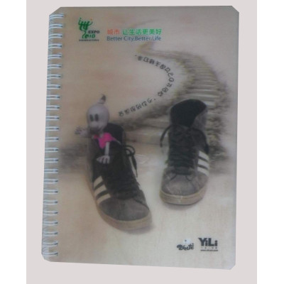 3D PP Cover Notebook