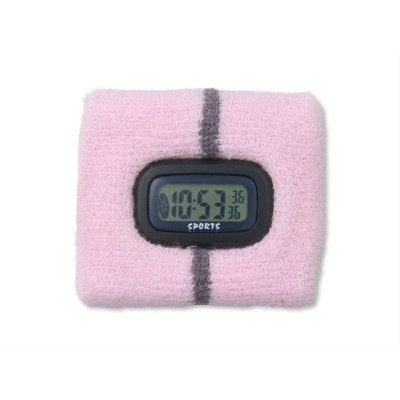Terry Sweatband with Watch