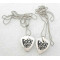 Stainless Steel guitar pick necklace engraved or printed