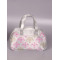 2014 New Design Small Cosmetic Bags With Compartments,Two Zipper Cosmetic Bags