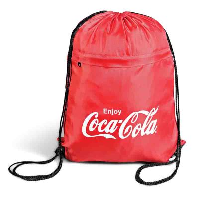 Promotional Nylon and Mesh Draw String Bag