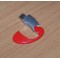 Plastic Customized Swivel USB Flash Drive With Your Company LOGO
