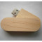 Wood Stone Shape USB Flash Drive