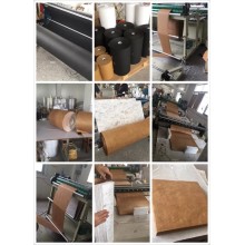New material of washable kraft paper for making bag