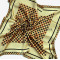 Fashion Twill Print Square Silk Scarves