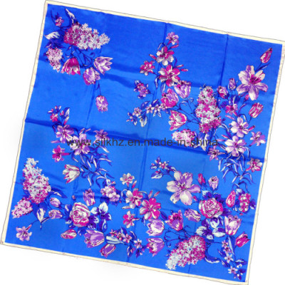 Fashion Print Gift Square Silk Scarves
