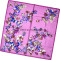 Fashion Print Gift Square Silk Scarves