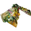 custom design digital print silk scarf