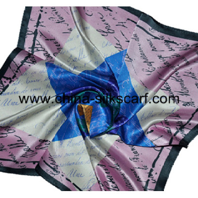 custom design silk pocket pashimina